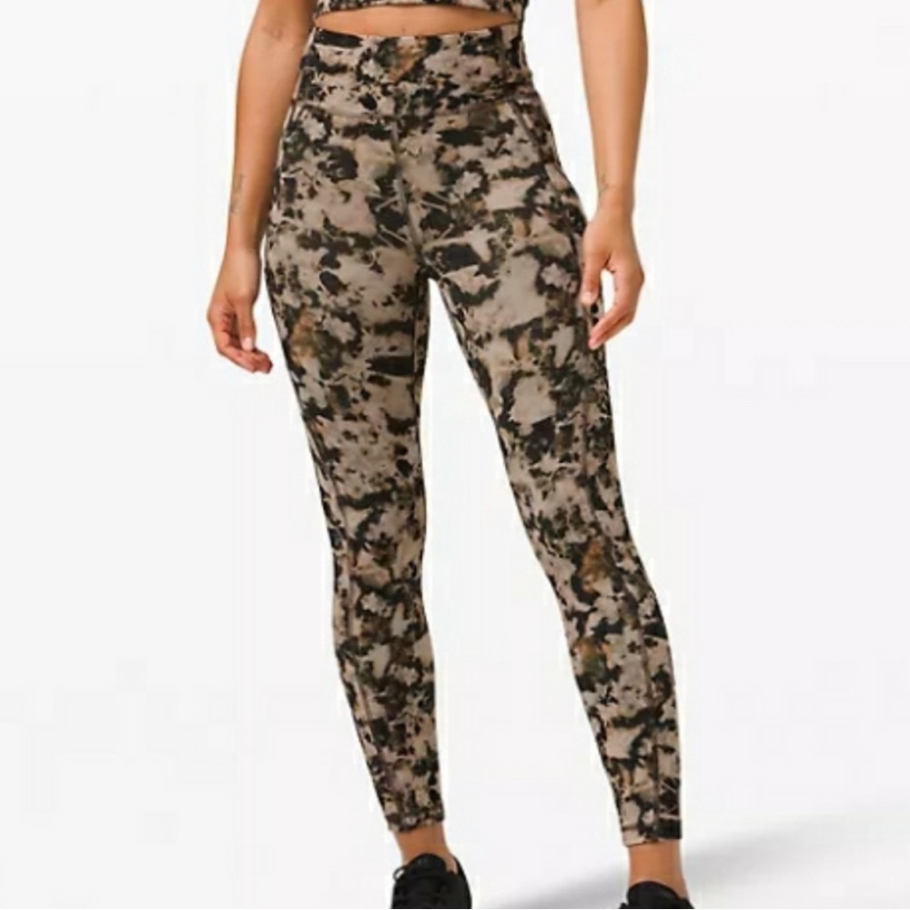 Lululemon Diamond Dye Legging 25" Wunder Train 12
